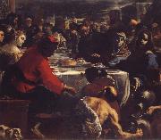 Mattia Preti The Marriage at Cana oil painting
